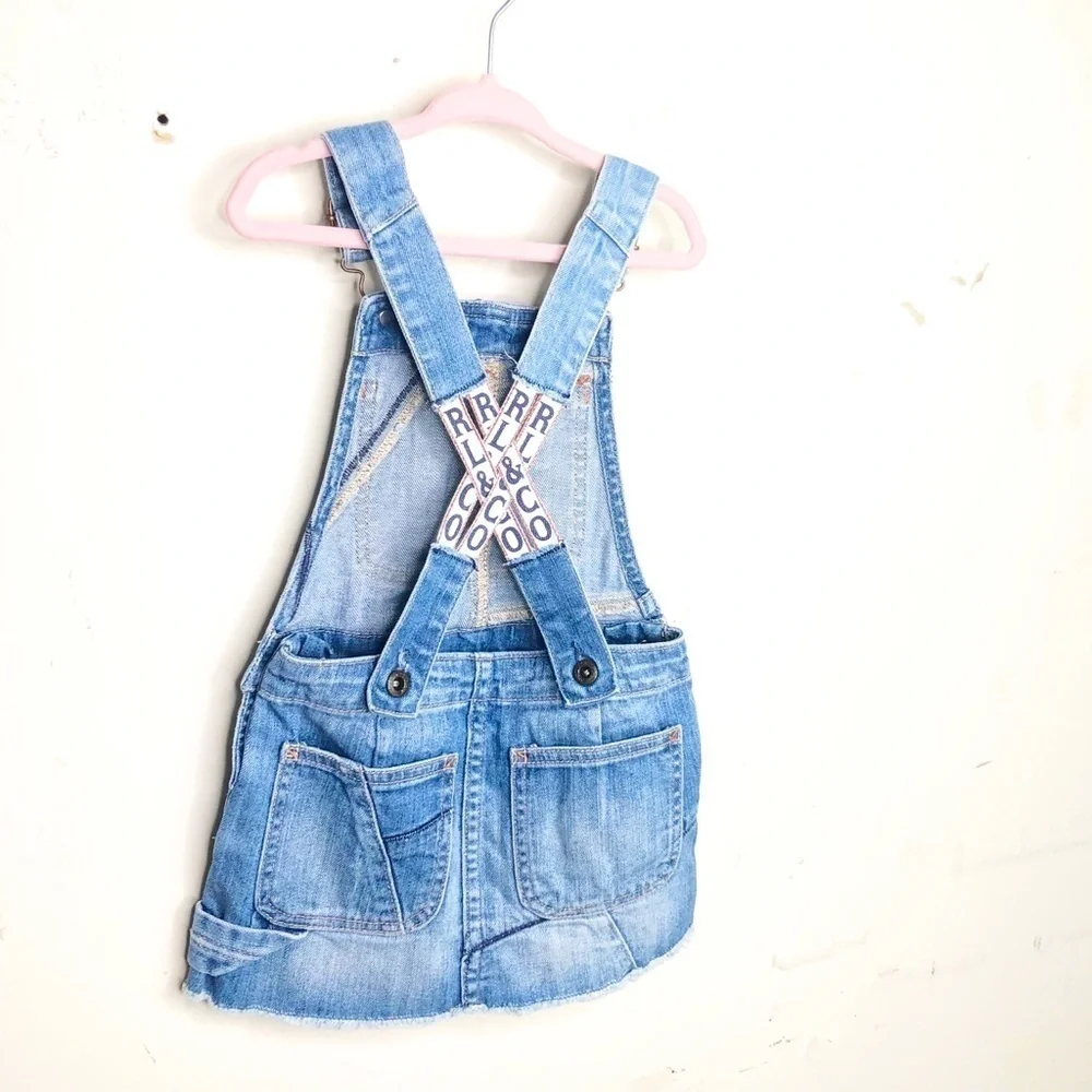 RALPH Lauren Company denim overall dress